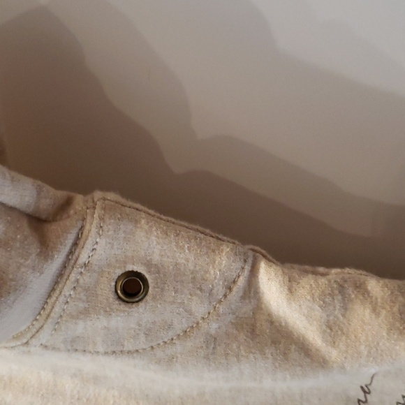 Lauren Jeans Company Ralph Lauren Western Hoodie Womens Small Gromet Closure - Picture 9 of 15